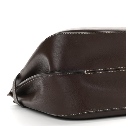 Mulberry Natural Grain Leather Amberley Satchel Chocolate 7 of 8