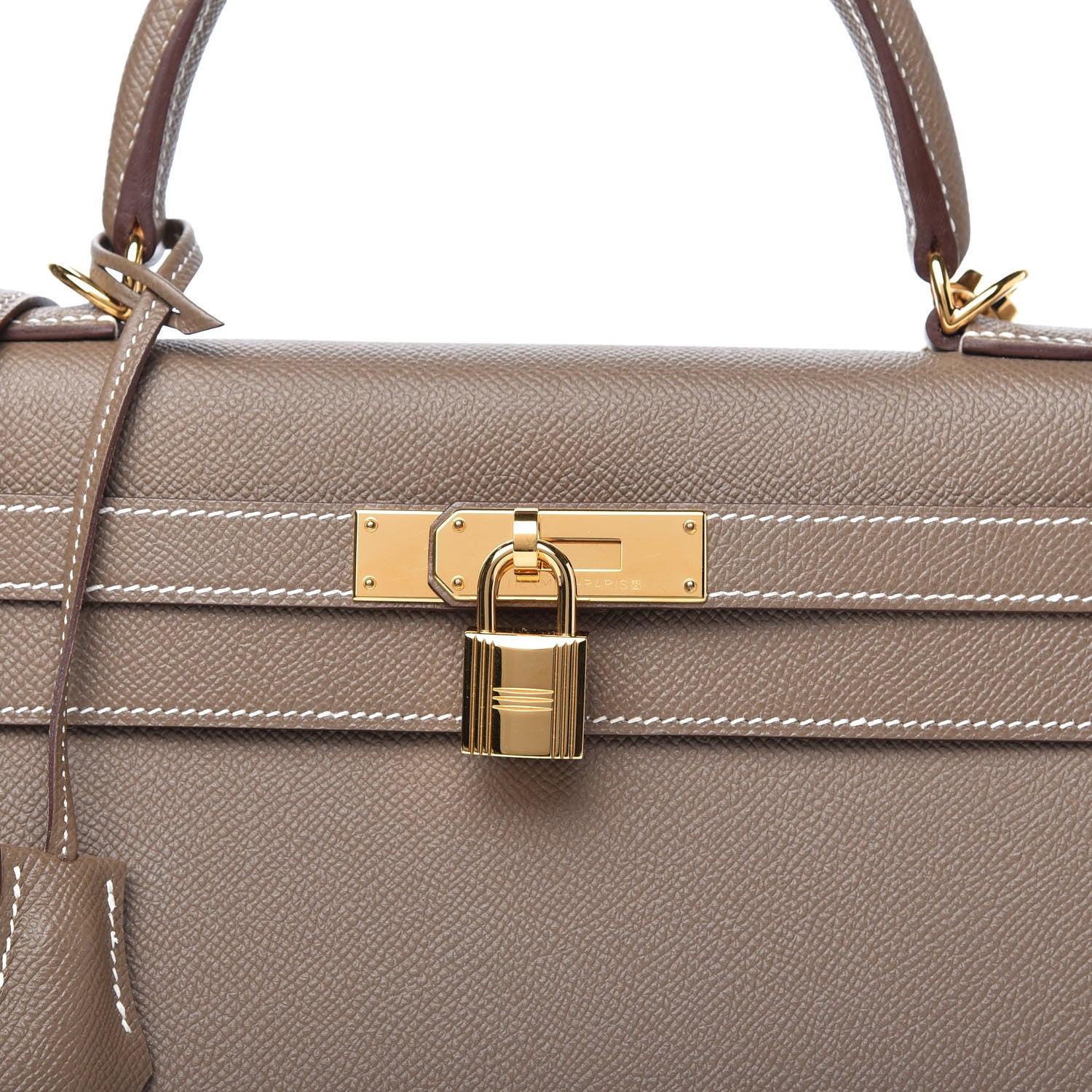 Hermes Epsom Kelly Sellier 28 Etoupe 10 of 11