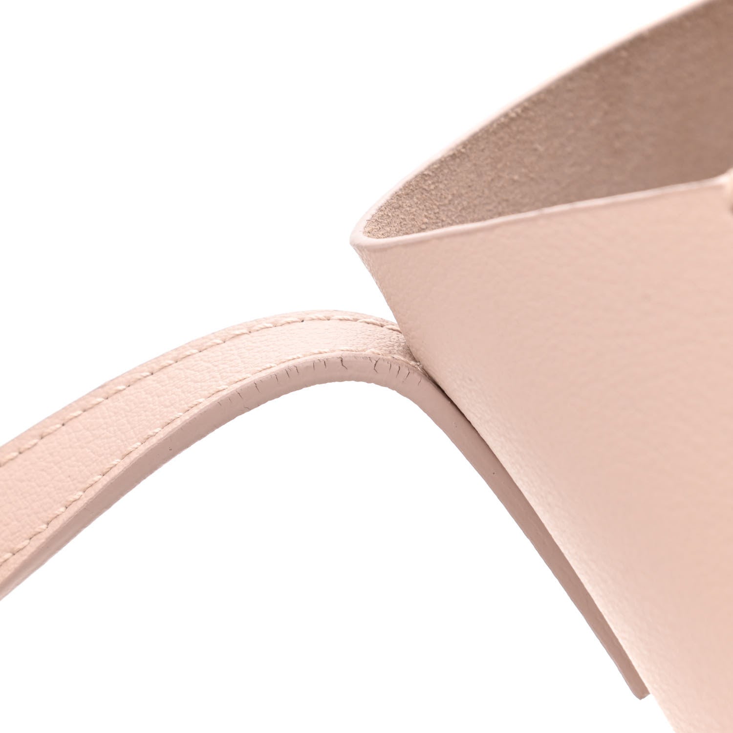 Saint Laurent Calfskin Large Shopping Tote Pale Blush 15 of 16