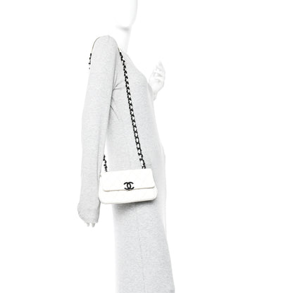 Chanel Caviar Quilted My Everything Small Flap White Black 2 of 12