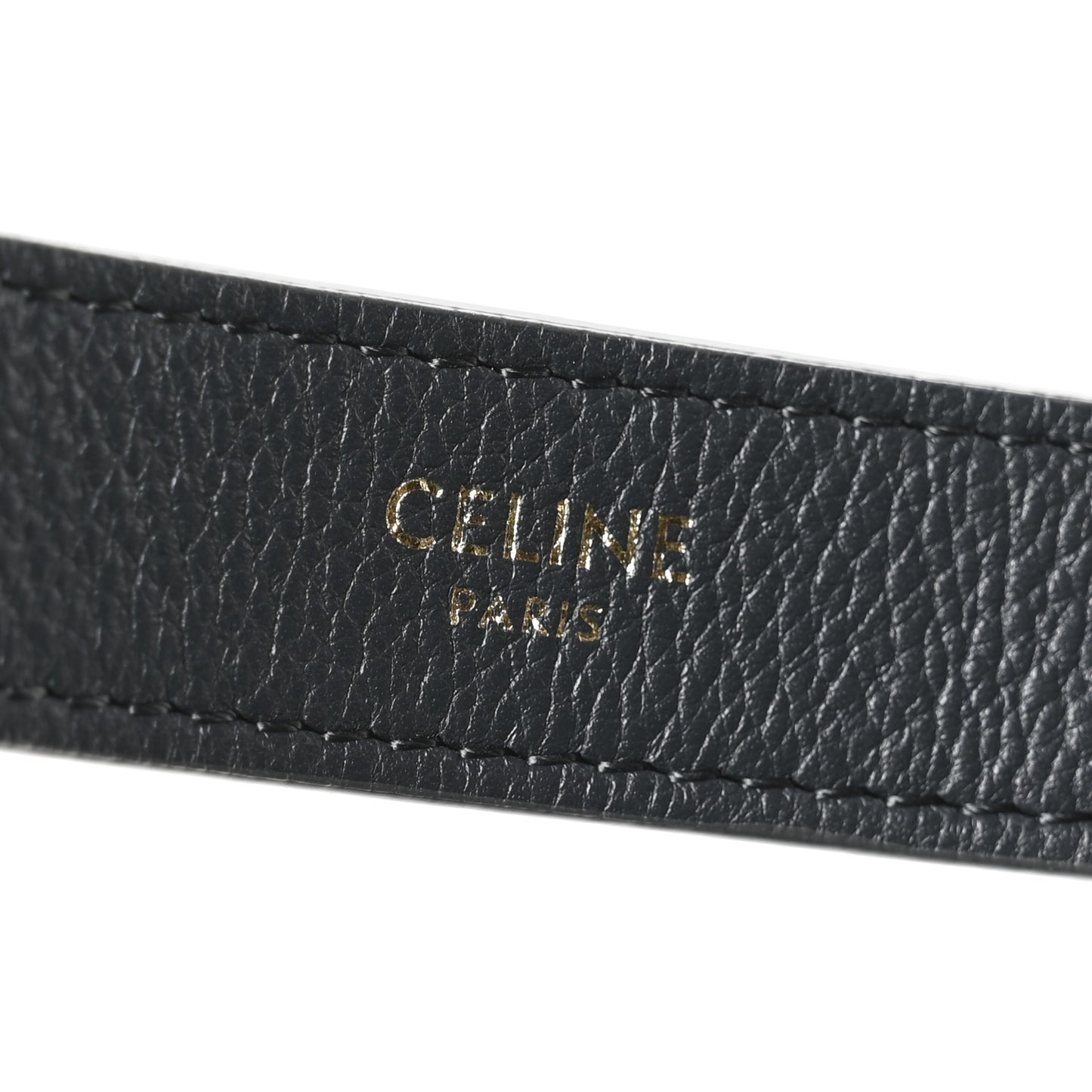 Calfskin Triomphe Heloise Shoulder Bag Slate Grey