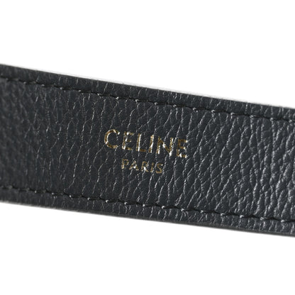 Celine Calfskin Triomphe Heloise Shoulder Bag Slate Grey 8 of 12