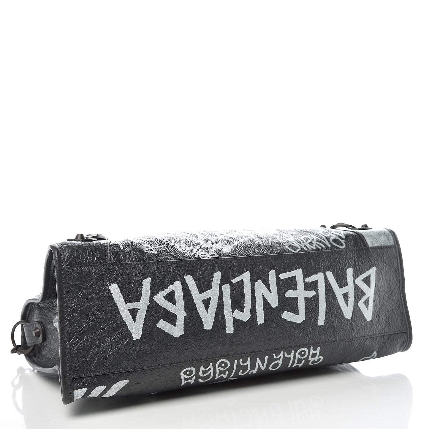 Agneau Arena Graffiti All Over Classic Hardware City Gris Fossile White