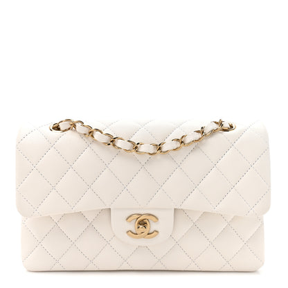 Chanel Caviar Quilted Small Double Flap White 1 of 11