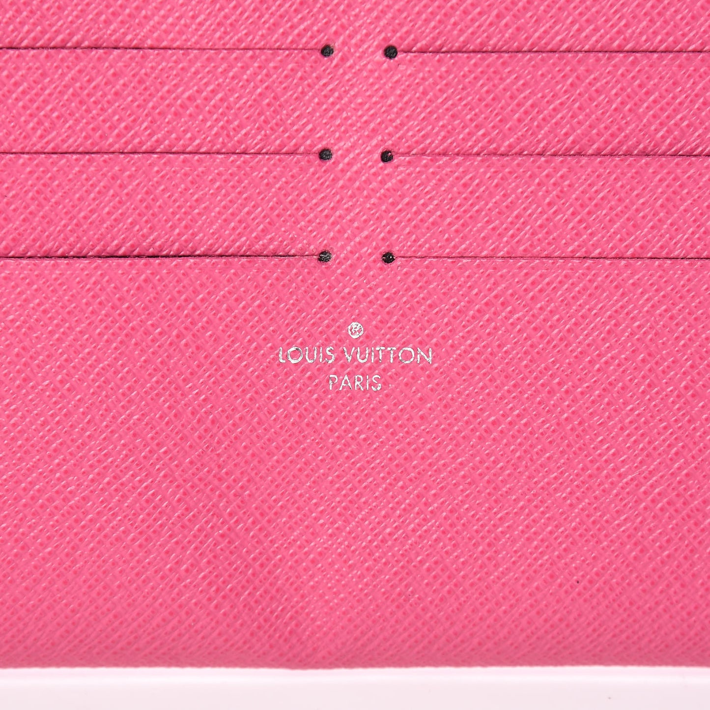 Calfskin Felicie Card Holder Insert Pink