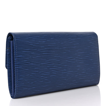 Louis Vuitton Epi Sarah Wallet Myrtille 3 of 7