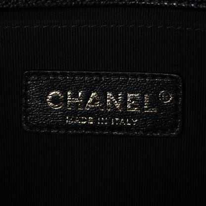 Chanel Caviar Quilted Medium Boy Flap Black 6 of 10