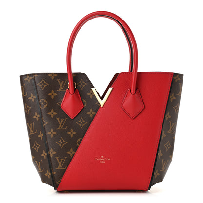 Louis Vuitton Calfskin Monogram Kimono Tote PM Cherry 1 of 11