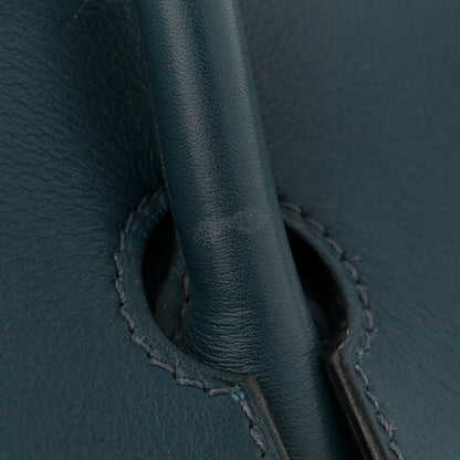 Hermes Swift Birkin 35 Bleu De Prusse 16 of 16