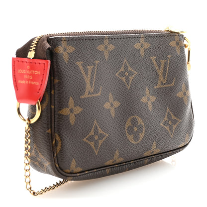 Louis Vuitton Monogram 2020 Christmas Animation Bumper Cars Mini Pochette Accessories Coquelicot 3 of 7