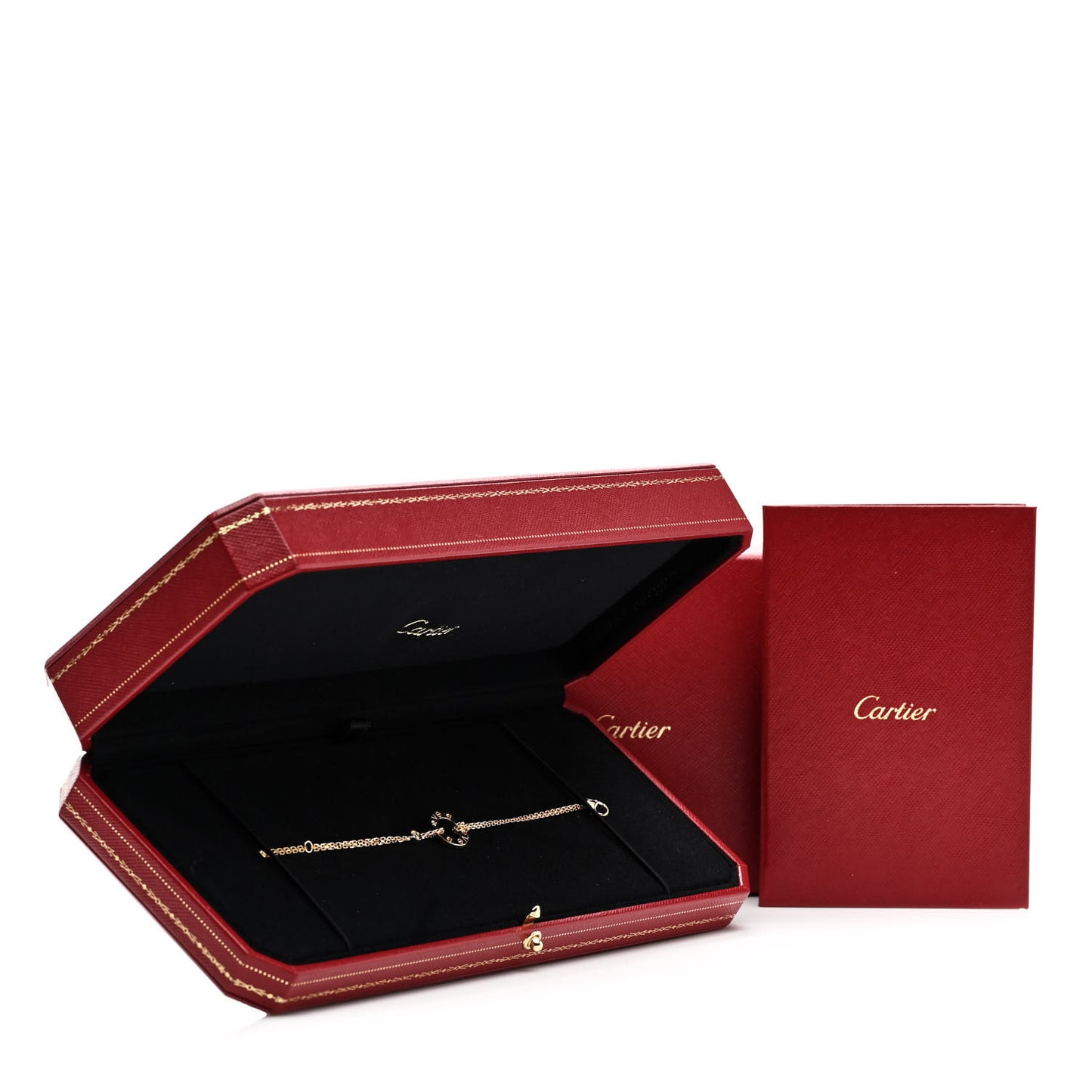 18K Yellow Gold Diamond LOVE Bracelet