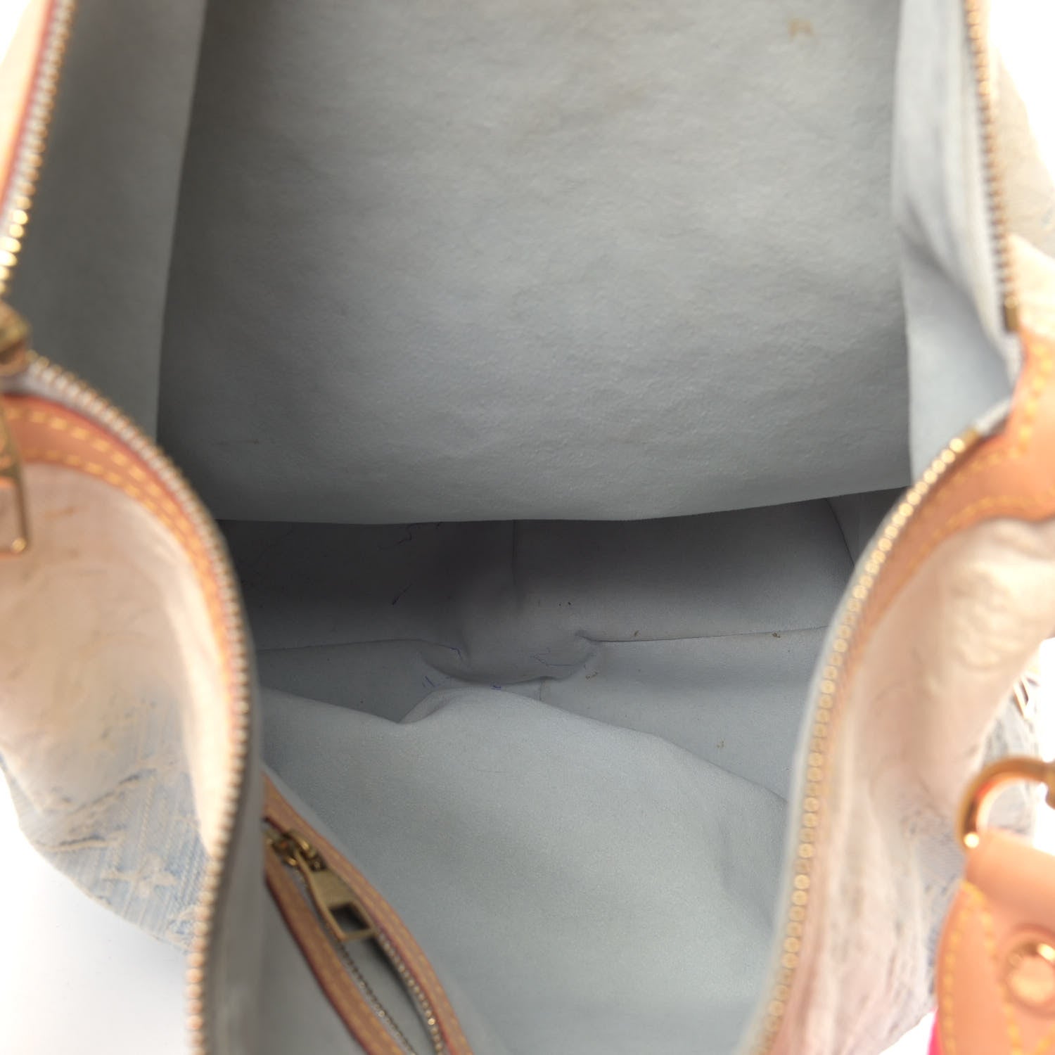 Louis Vuitton Denim Sunburst PM Messenger Blue 4 of 9