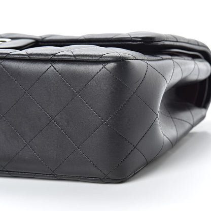 Chanel Lambskin Quilted Jumbo Double Flap Black 10 of 10