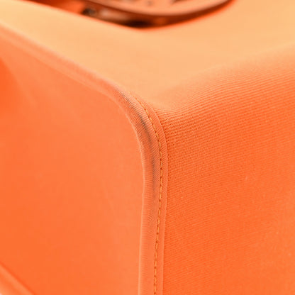 Hermes Toile Officer Vache Hunter Herbag Zip 31 PM Feu Natural 12 of 15