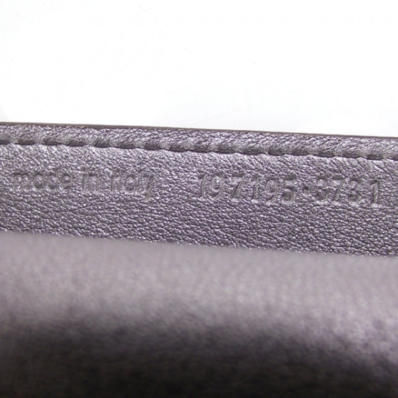 Saint Laurent Metallic Leather Y-Mail Coin Purse 7 of 7