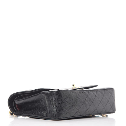 Chanel Caviar Quilted Medium Double Flap Black 4 of 11