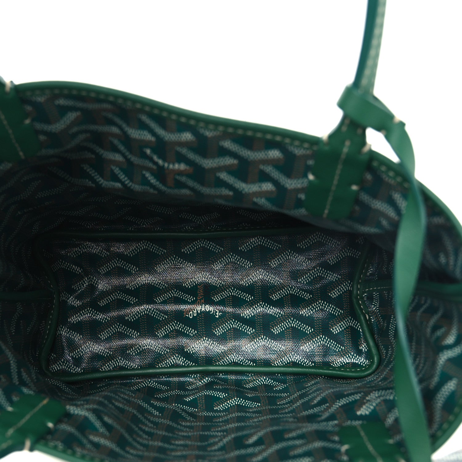 Goyard Goyardine Reversible Mini Anjou Green 10 of 21