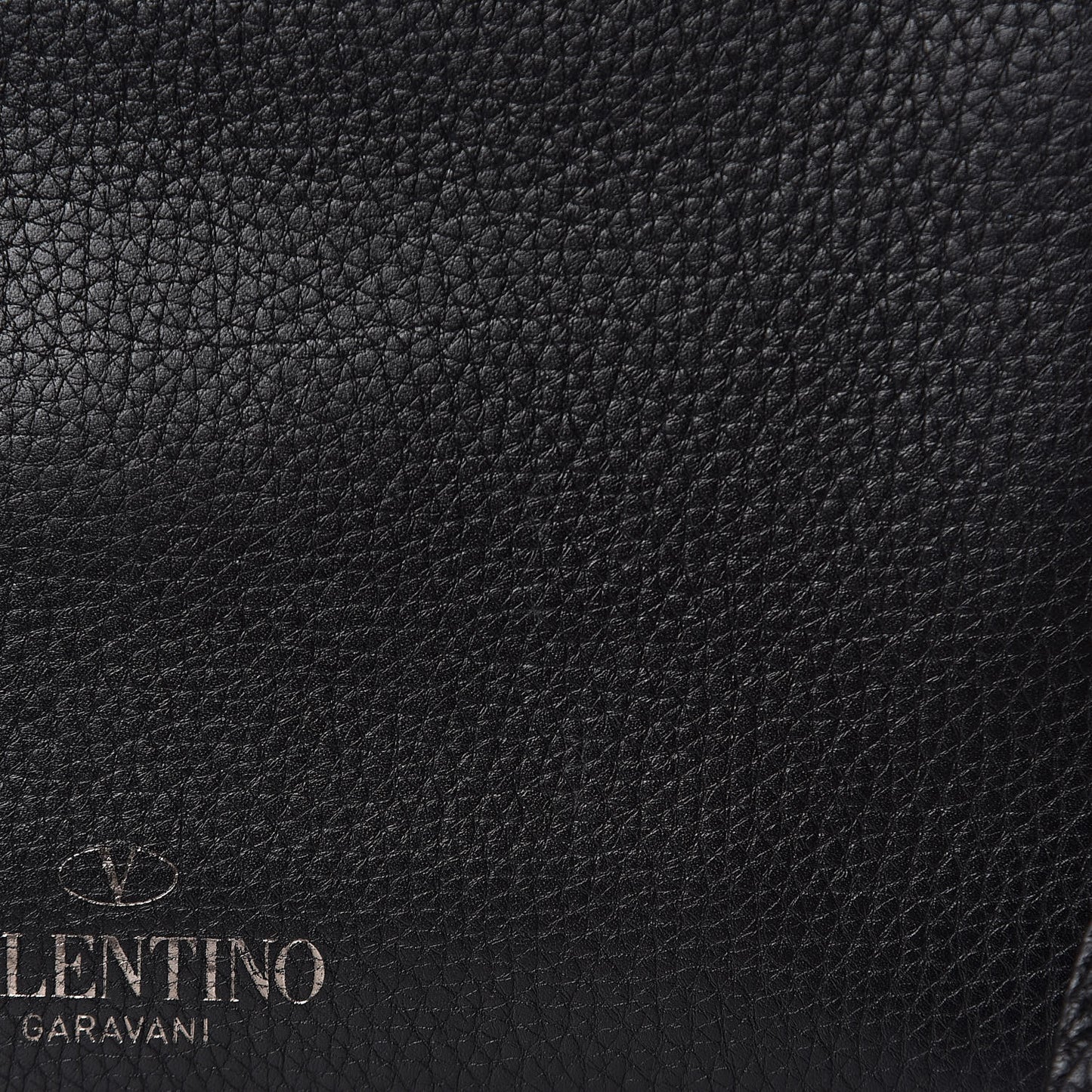 Pebbled Calfskin Onyx Medium Guitar Strap Rockstud Rolling Flap Saddle Bag Black
