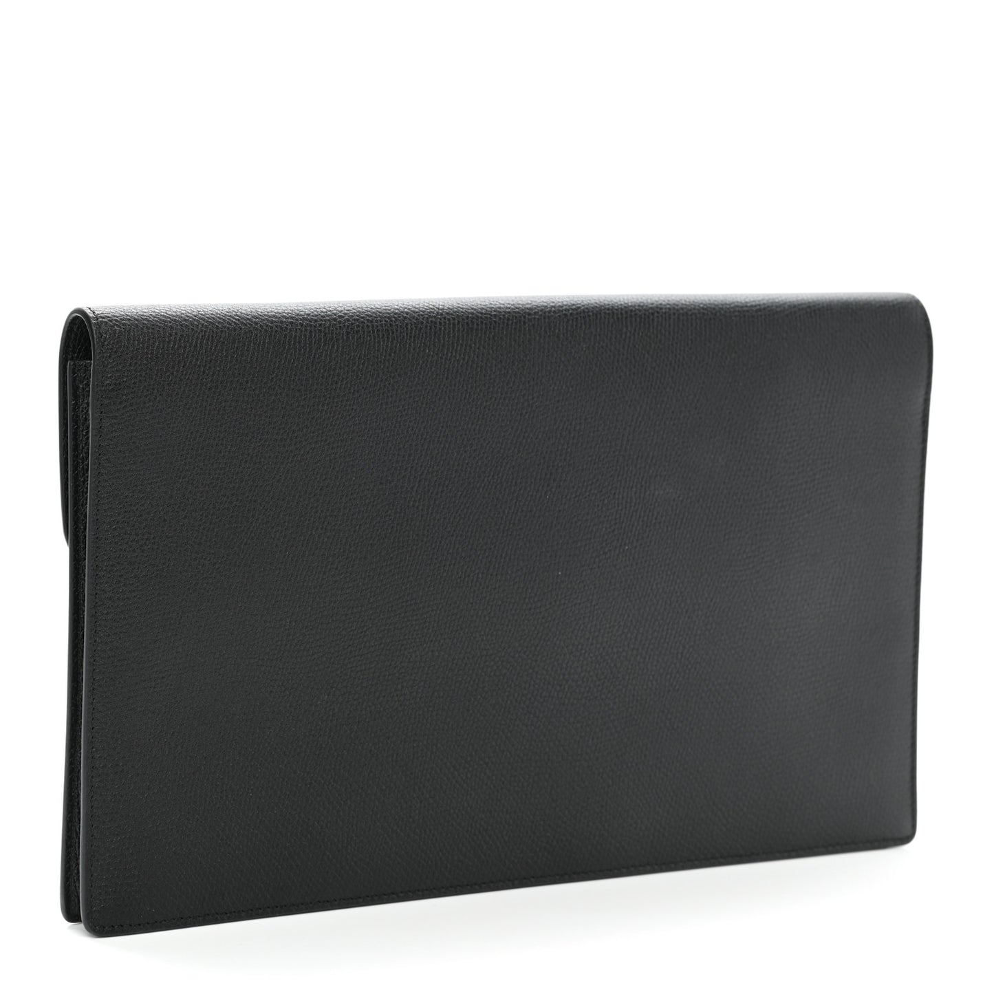 Grained Calfskin VSling Pouch Black