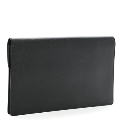 Valentino Garavani Grained Calfskin VSling Pouch Black 3 of 8
