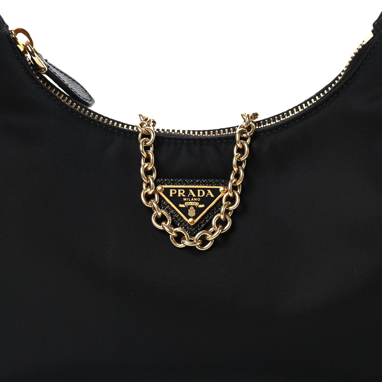 Prada Nylon Re-Edition 2005 Shoulder Bag Black 9 of 12
