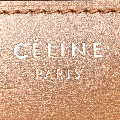 Celine Calfskin Medium Classic Box Flap Bag Light Camel 6 of 10