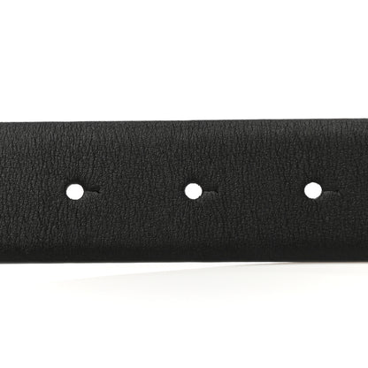 Chanel Calfskin CC Reversible Belt 75 30 Black Burgundy 6 of 11