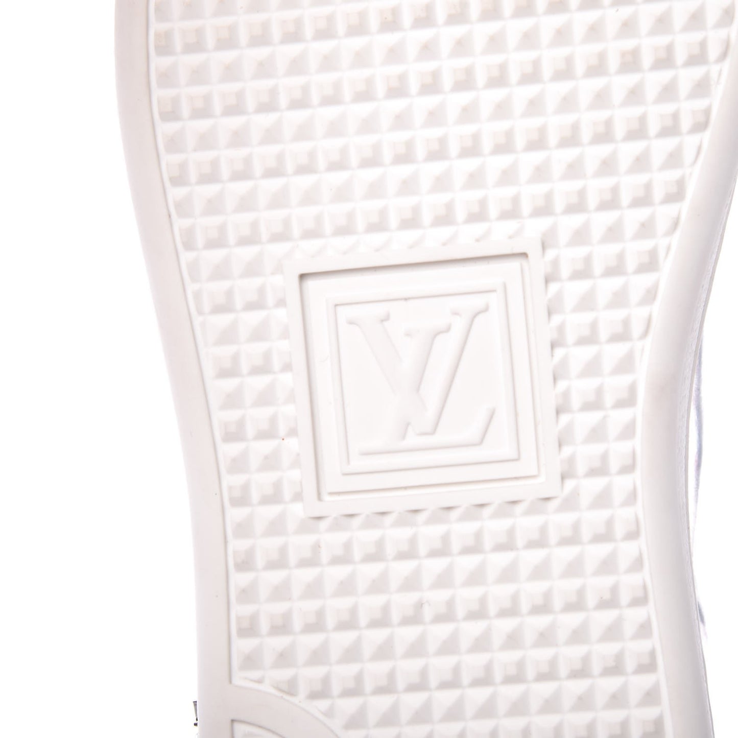 Metallic Calfskin Frontrow Sneakers 37.5 Silver