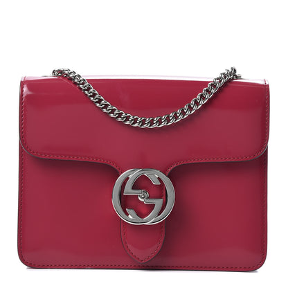 Gucci Shade Lux Calfskin Small Interlocking G Shoulder Bag Petunia 1 of 10