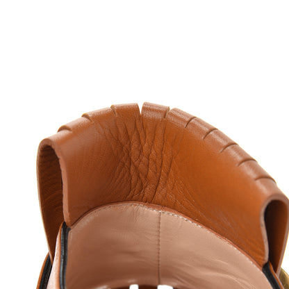 Gucci Malaga Kid GG Marmont Fringe 75mm Slide Sandals 38.5 Cognac 10 of 14