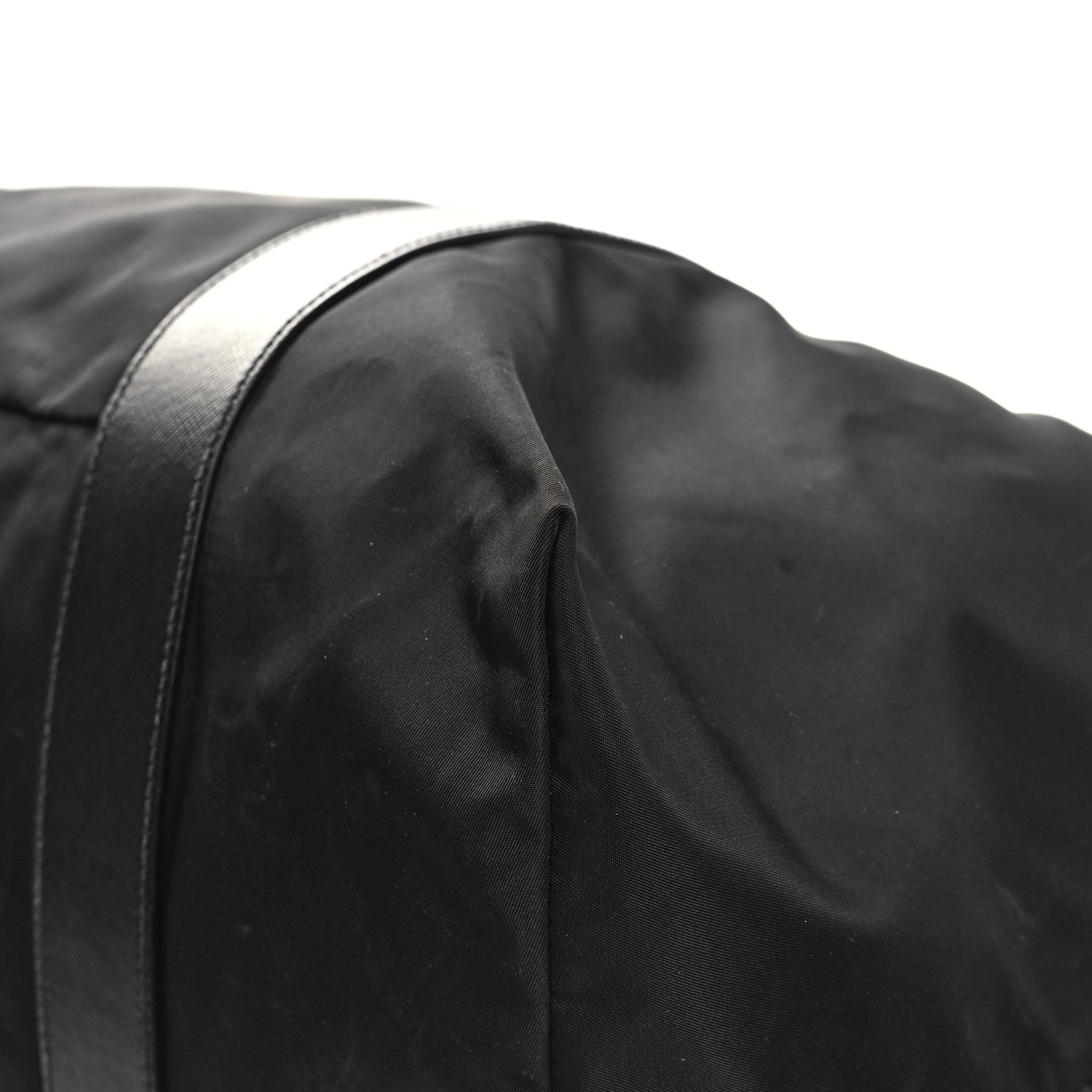 Prada Tessuto Nylon Saffiano Carry On Travel Bag Black 8 of 12
