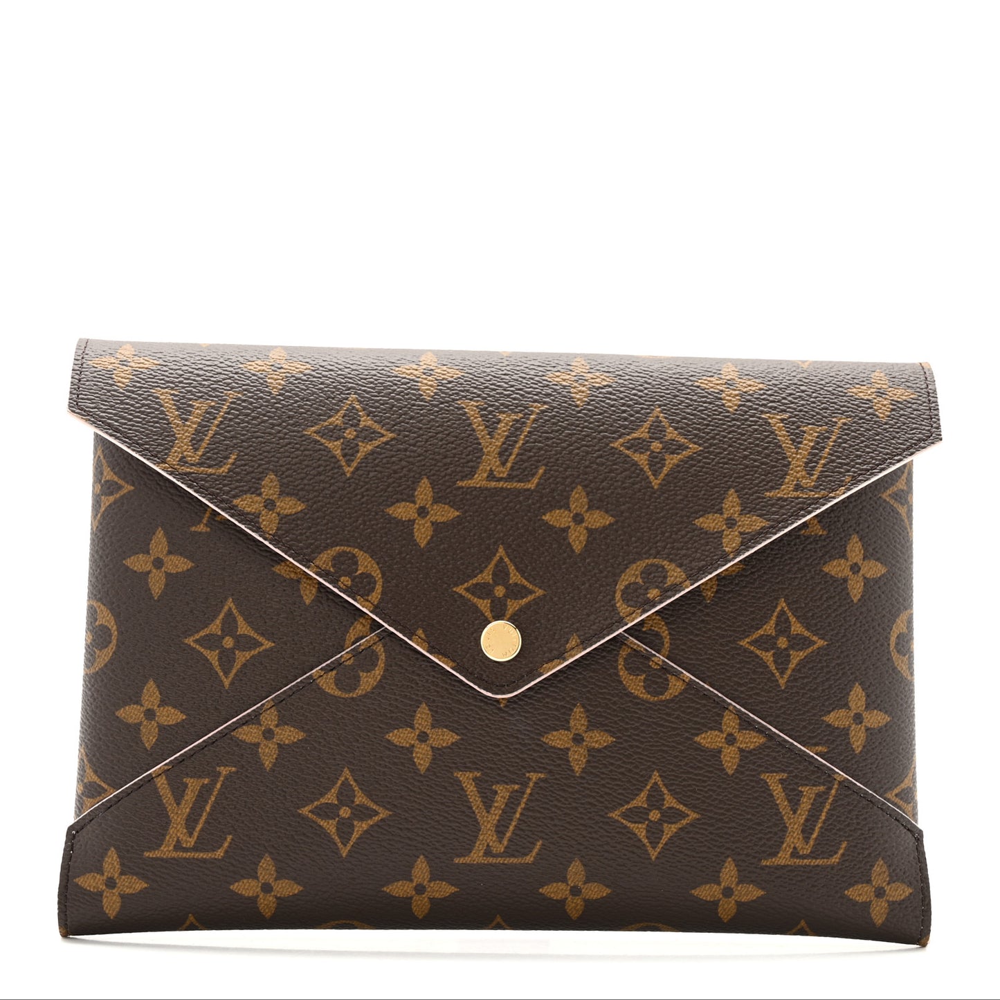 Monogram Large Kirigami Pochette Insert Rose Ballerine