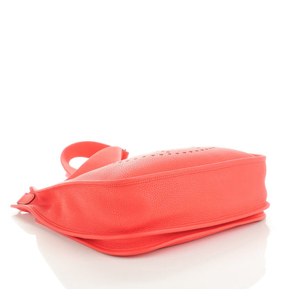 Hermes Taurillon Clemence Evelyne III GM Bougainvillea 4 of 8