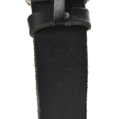 Gucci Calfskin Dionysus Braided Belt 95 38 Black 3 of 3