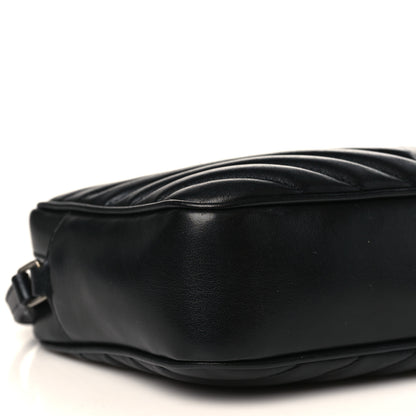 Saint Laurent Calfskin Matelasse Monogram Lou Camera Bag Black 6 of 7