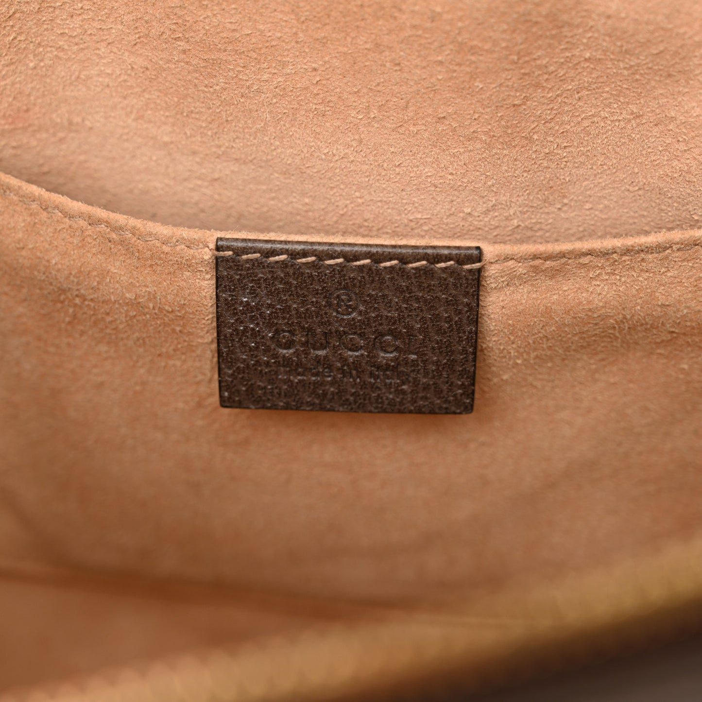 GG Supreme Monogram Small Ophidia Tote Bag Brown