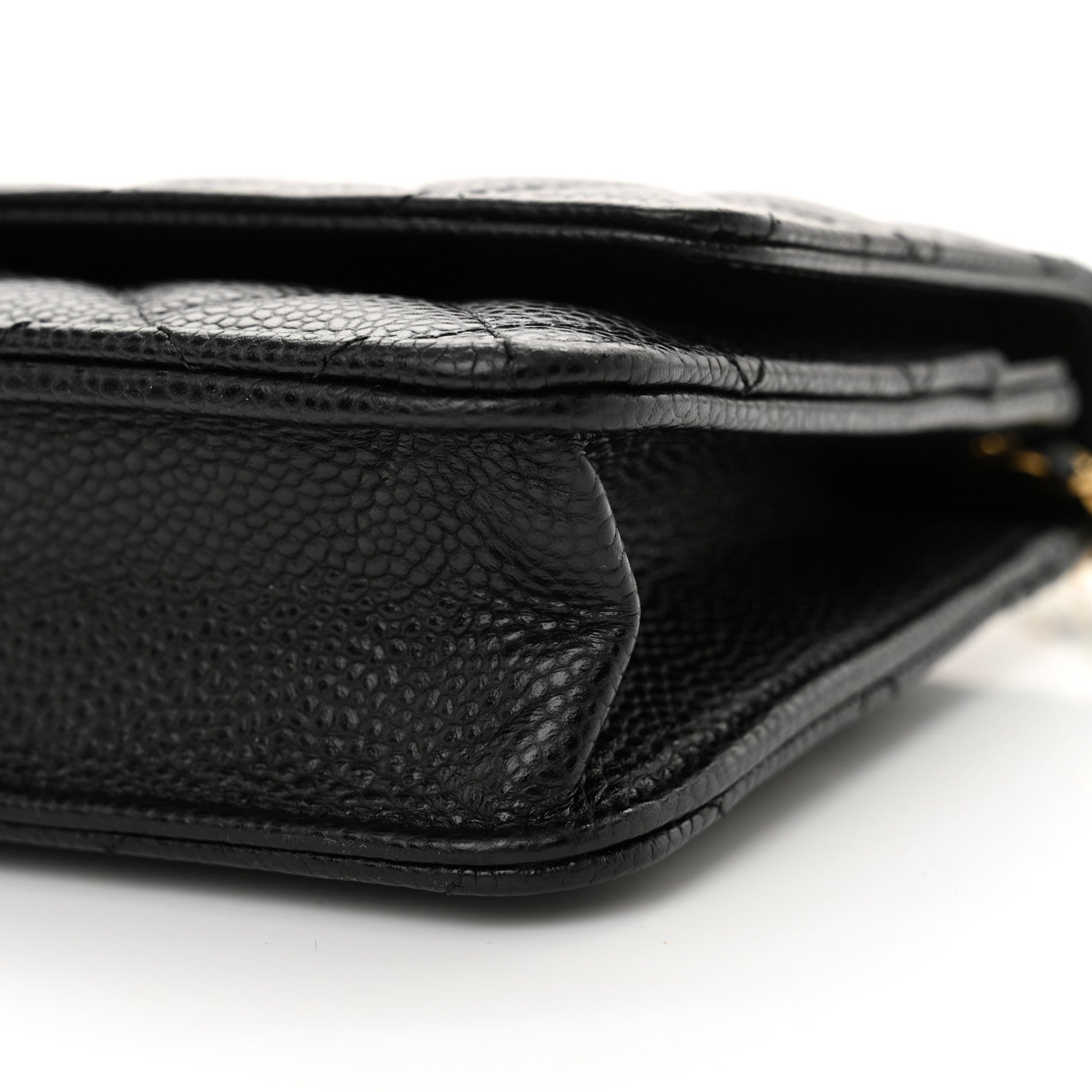 Chanel Caviar Quilted Wallet On Chain WOC Black 11 of 12