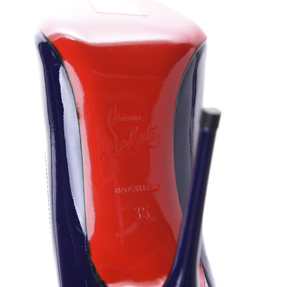 Christian Louboutin Patent Decollete 554 100 Pumps 35 Purple Pop 9 of 9