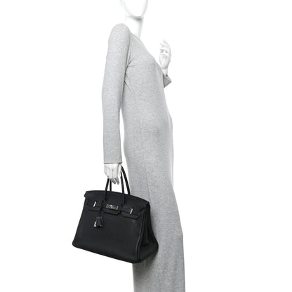 Hermes Togo Birkin 35 Black 4 of 46