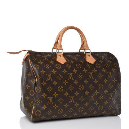 Louis Vuitton Monogram Speedy 35 3 of 9