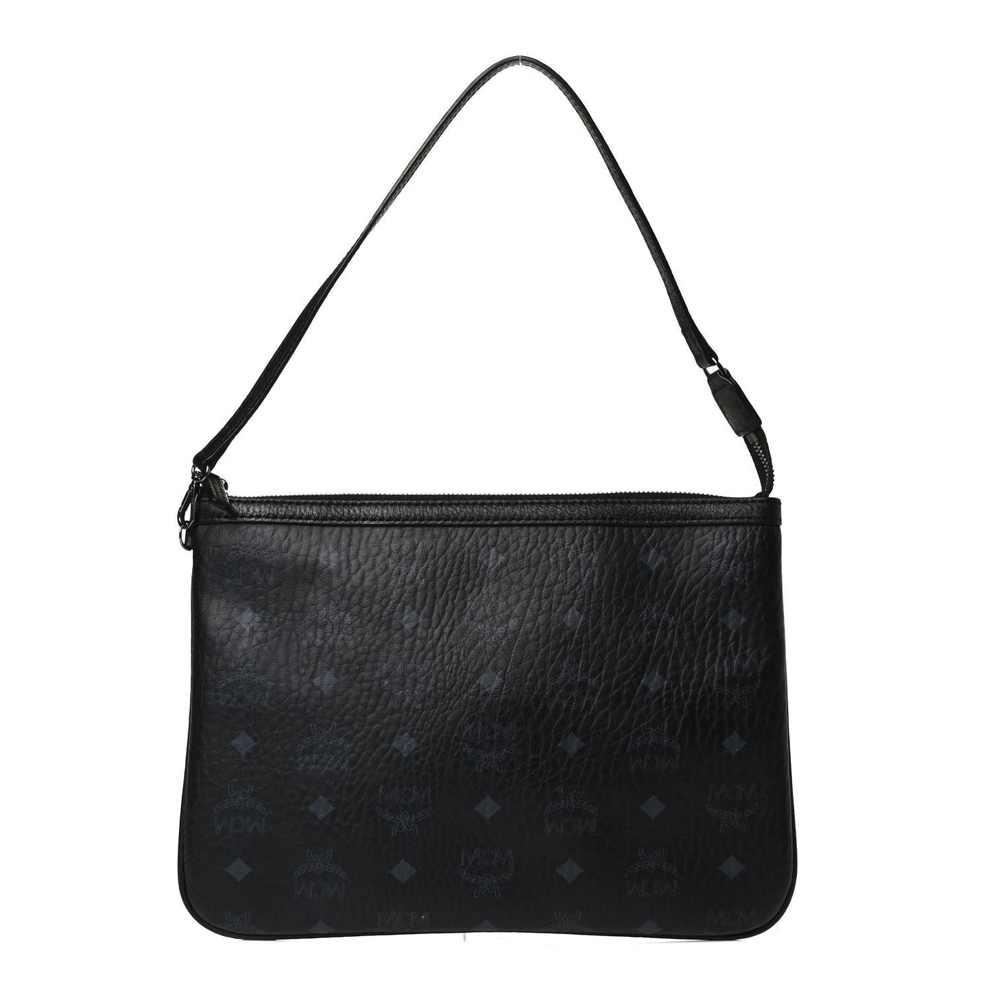 Visetos Medium Crossbody Pouch Black