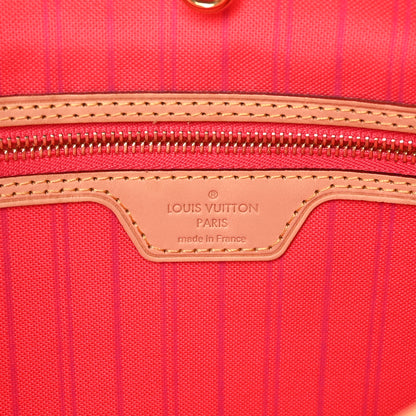 Louis Vuitton Damier Azur Delightful MM Pink 6 of 8