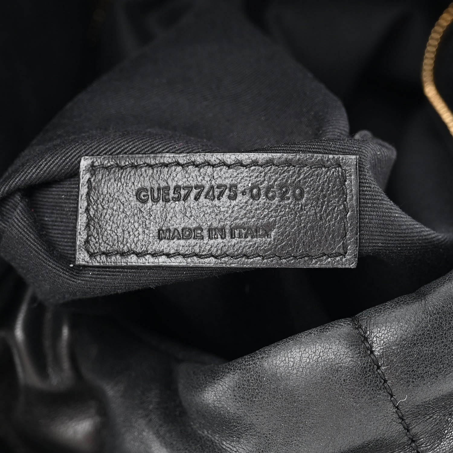 Saint Laurent Lambskin Quilted Medium Loulou Puffer Monogram Chain Satchel Black 7 of 13