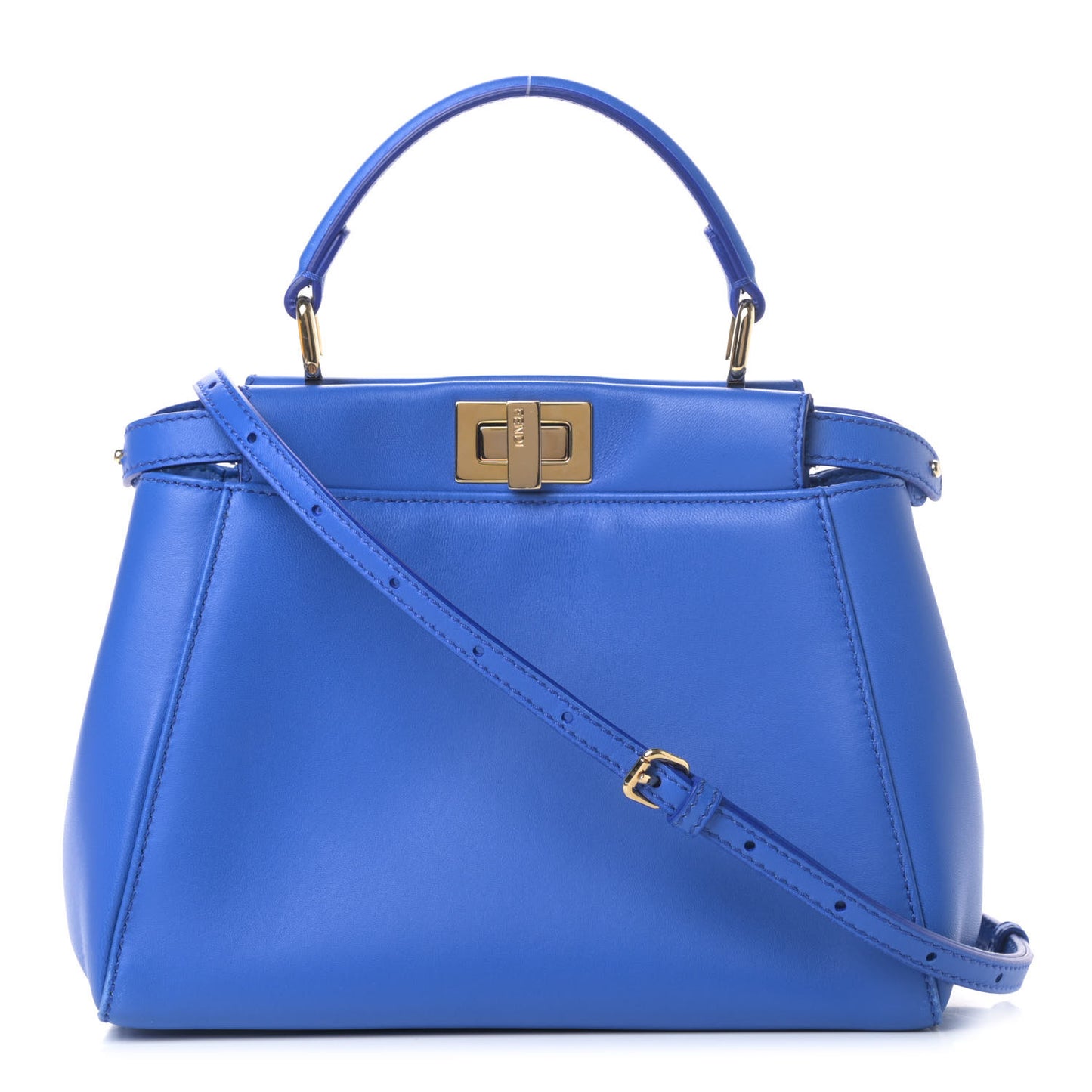 Nappa Mini Peekaboo Iconic Satchel Bleuette