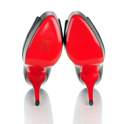 Christian Louboutin Calfskin Altapoppins 150 Pumps 37 Black 5 of 8