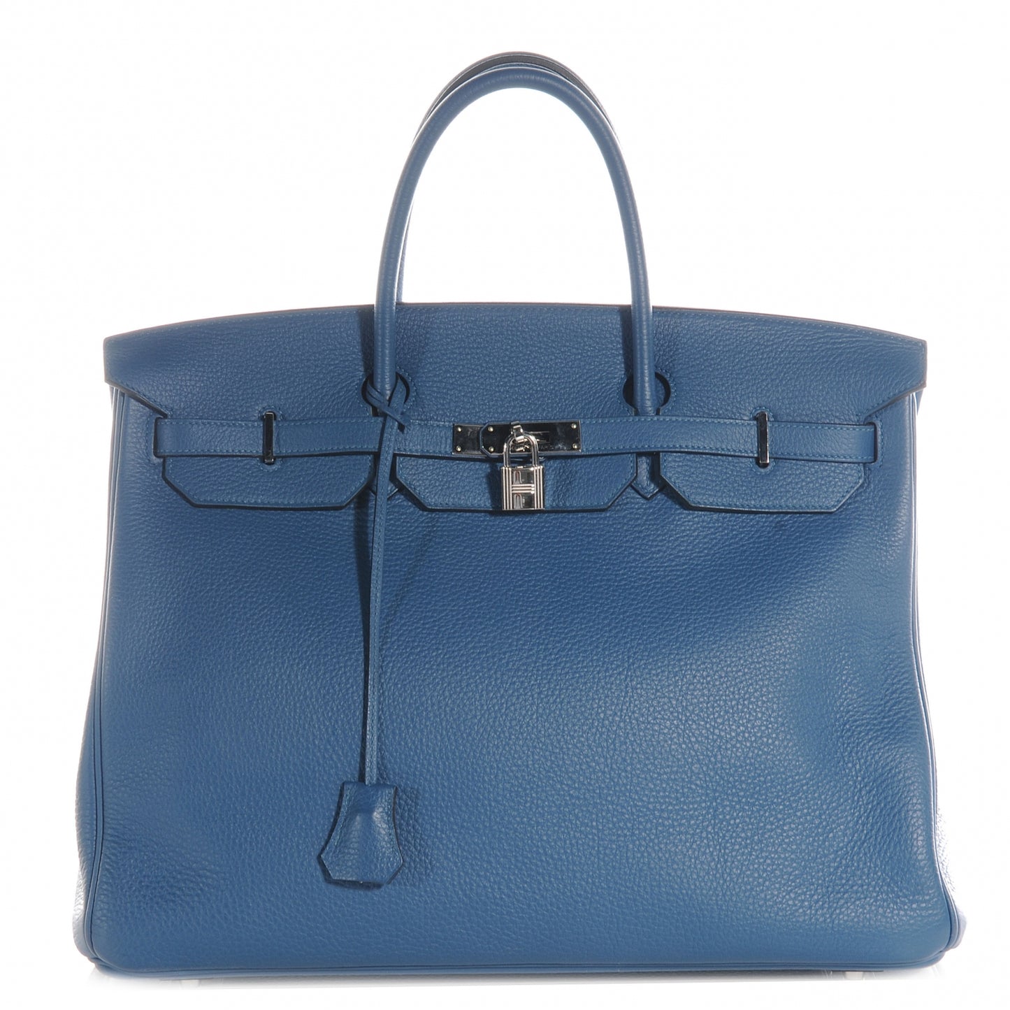 Togo Birkin 40 Bleu De Galice