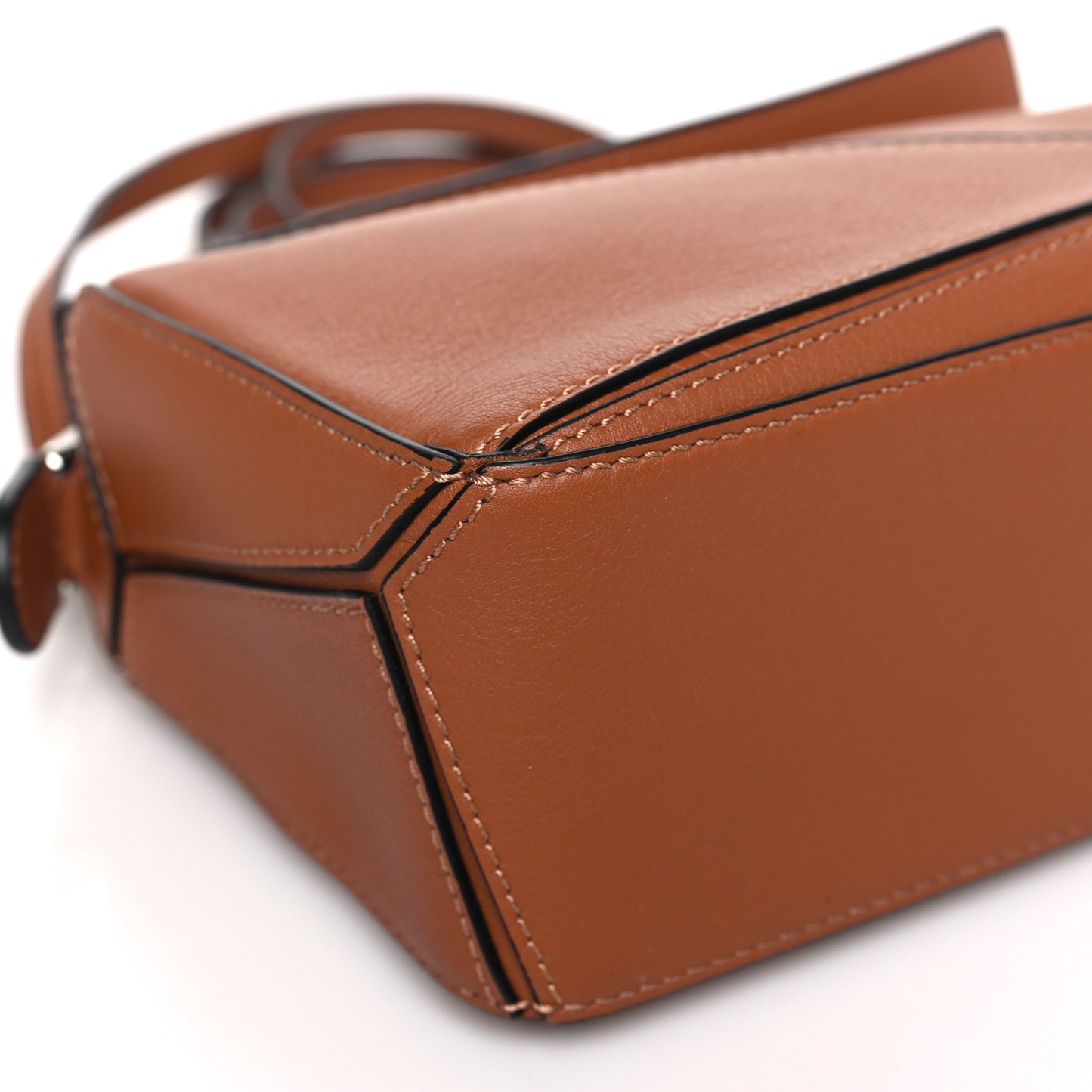 Calfskin Mini Puzzle Bag Tan