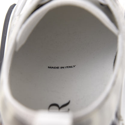 Christian Dior Technical Canvas Oblique Womens B23 Low Top Sneaker 39 White Black 9 of 10