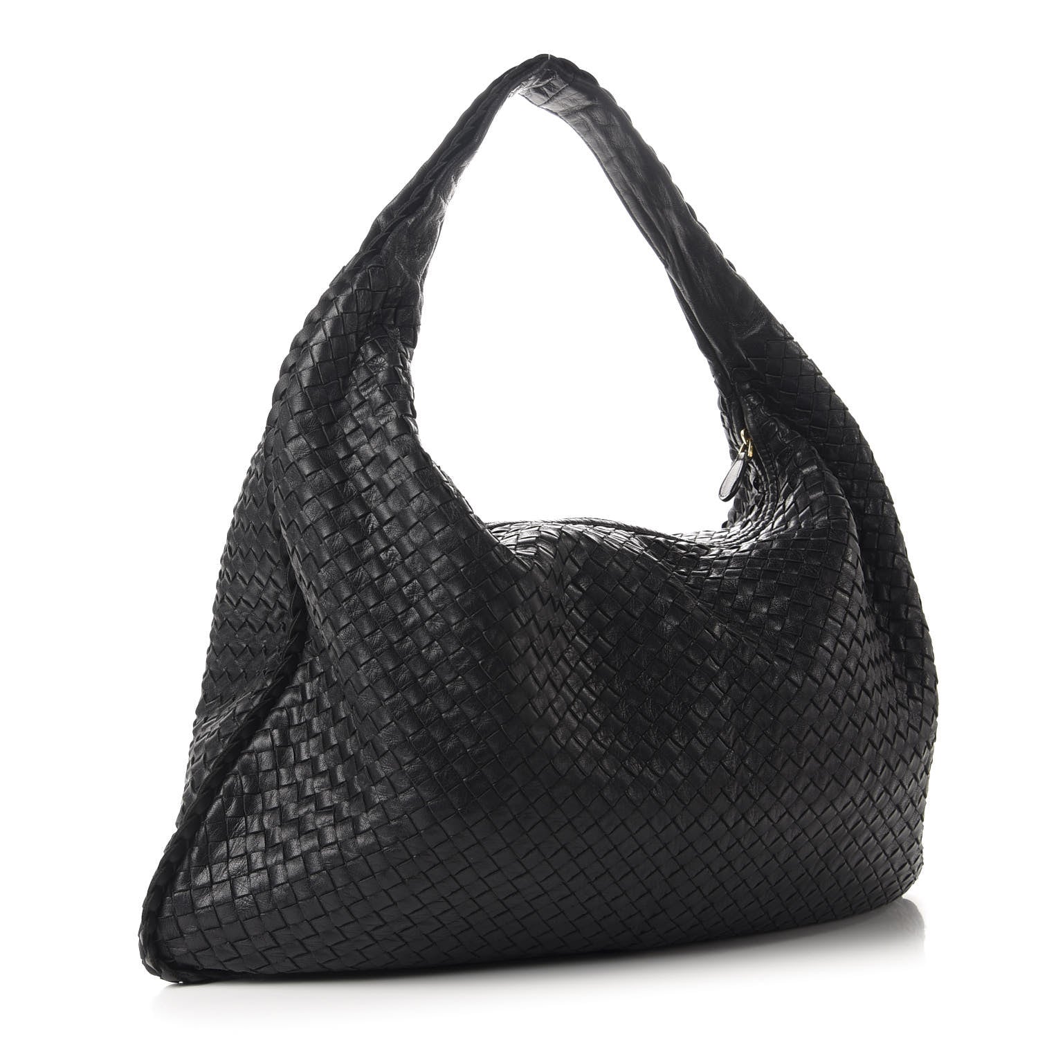 Bottega Veneta Nappa Intrecciato Maxi Veneta Hobo Black 3 of 9