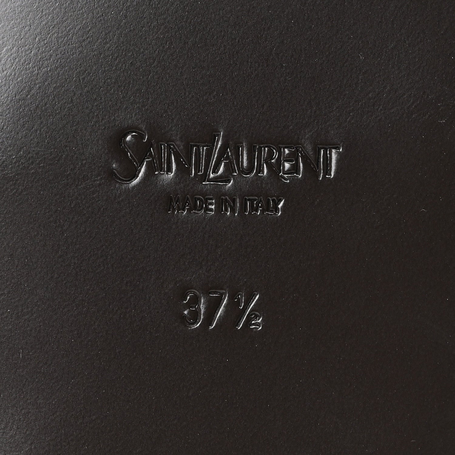 Saint Laurent Calfskin Mens Culver Flat Sandals 37.5 Moro 7 of 9